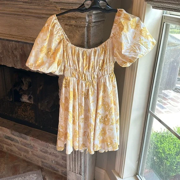 SHEIN | Dresses | Shein Yellow Babydoll Dress Medium | Poshmark SHEIN | Dresses | Shein Yellow Babydoll Dress Medium | Poshmark